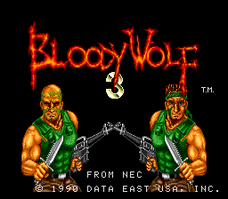 This is the version that isn't Bloody Wolf at all, just a hack of a Tiny Toons game with SNAKE and RAGLE in it instead, isn't it?
