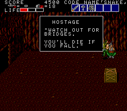 Other advice from this hostage includes 'People die when they're killed' and 'Shoot the Cyberdemon until it dies'.