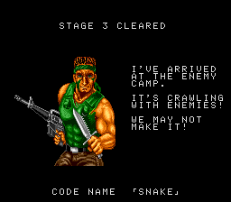 WE WILL, SNAKE! YOU JUST GOTTA BELIEVE~