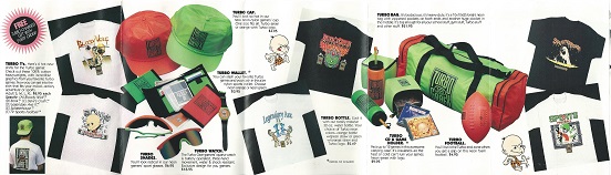 I want that hat. And those sunglasses. And that wallet. AND THE SPLATTERHOUSE T-SHIRT HOLY SHIT