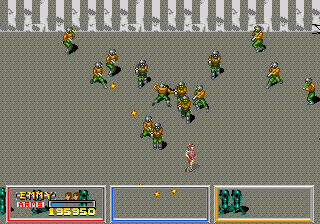 Ladies and gentlemen, I am not going to lie- I couldn't quite make it to the end of Bullet. I made it to the final corridor and croaked many times. To finish the fight, I used the Bubble Bobble method and finished the job as Player 2. I HAVE FAILED YOU.