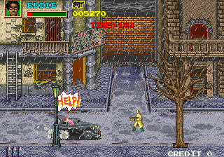 Pauline from Donkey Kong being kidnapped, yesterday.