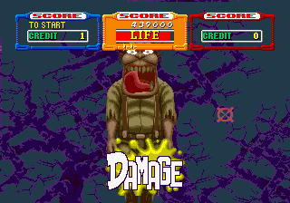 Ah, perhaps this is where Capcom got their inspiration for the Licker enemy in Resident Evil 2. 'Cause, you know, they both lick things. Yeah, I'm running on empty for the captions this month.