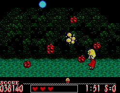 Demon apples. BORING.