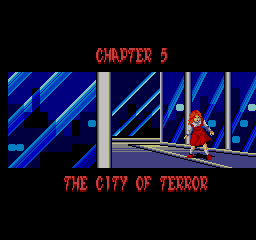 Oddly enough, no mirrors or ghosts like the one here actually appear in Chapter 5.