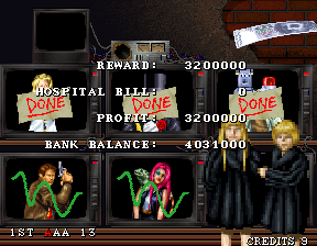 Ah, you caught me- the DONE signs are from playing as John Smith, then I switched to Danny & Demi for the last few stages...