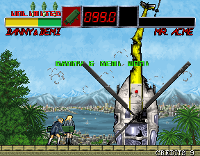 Whoever had the helicopter fetish in the Namco building... THANK YOU.