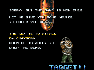This has got to be one of the most polite 'you fucked up' messagse I've ever seen in a video game. It really wants you to do your best next time!